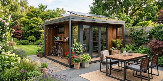 10 idées d’aménagement pour un abri de jardin pratique et esthétique