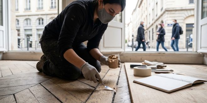 Comment traiter les espaces qui apparaissent entre les lames d’un plancher ?