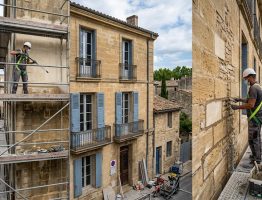 Ravalement de façade : les étapes du nettoyage au rejointoiement