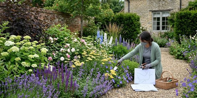 Comment associer arbustes, fleurs et plantes vivaces dans un aménagement paysager ?