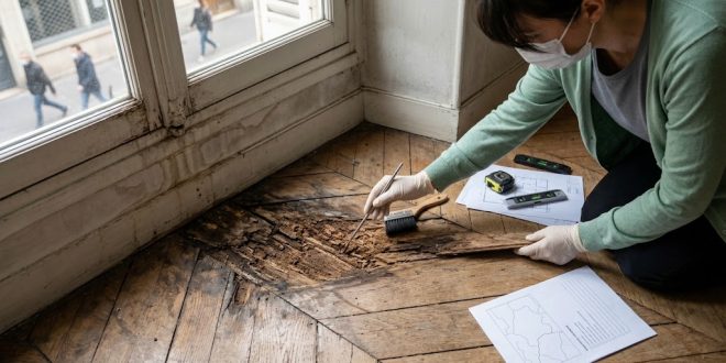Pourquoi certaines parties d’un plancher en bois deviennent-elles molles ?